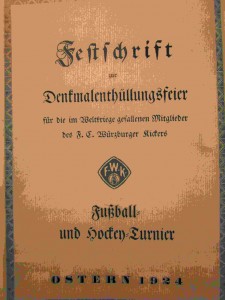 Festschrift Würzburger Kickers